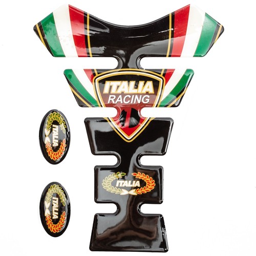 Italia racing adesivo moto - italia,