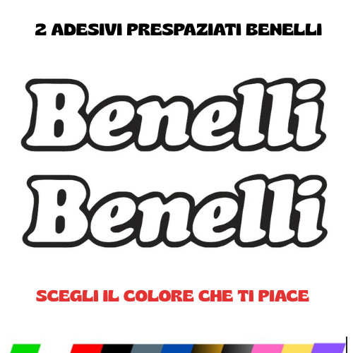 Adesivi logo benelli moto - 2,