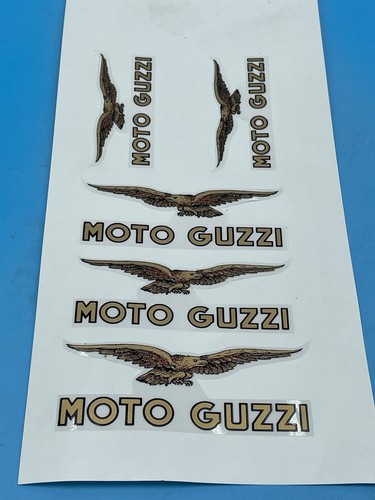 Kit adesivi moto guzzi oro - kit,